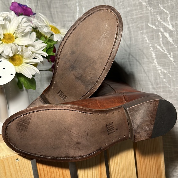 Frye Melissa Button 2 Tall Leather Boots~ Size 7.5 NWOT - Picture 11 of 14